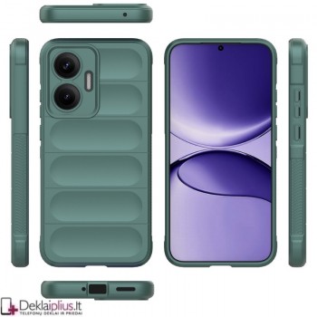 Magic Shield guminis dėklas - žalias (Xiaomi Poco F7 5G) Magic Shield guminis dėklas - žalias (Xiaomi Poco F7 5G)